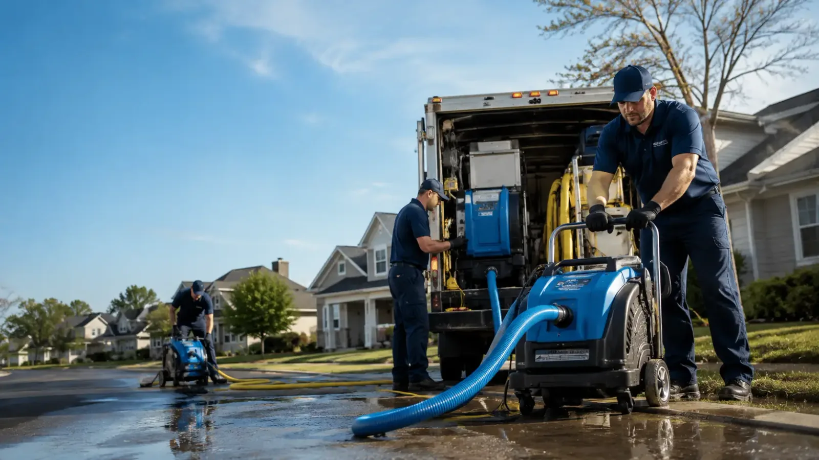 Flood Damage Cleanup in Westfield Center, OH